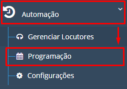 Editar Programação